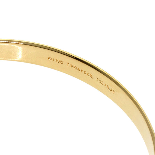 TIFFANY&Co. bracelet 18K Yellow Gold gold Grooved