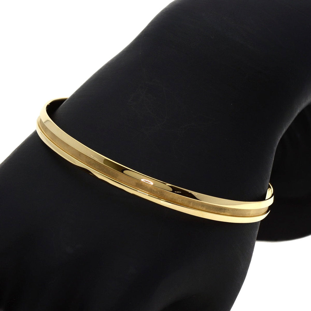 TIFFANY&Co. bracelet 18K Yellow Gold gold Grooved