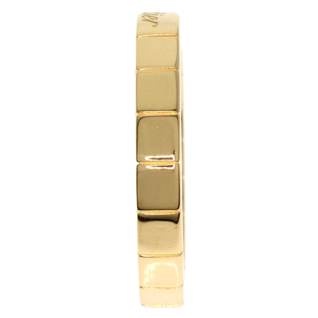 CARTIER Ring 18K Yellow Gold gold Laniere # 48 Women Used Authentic