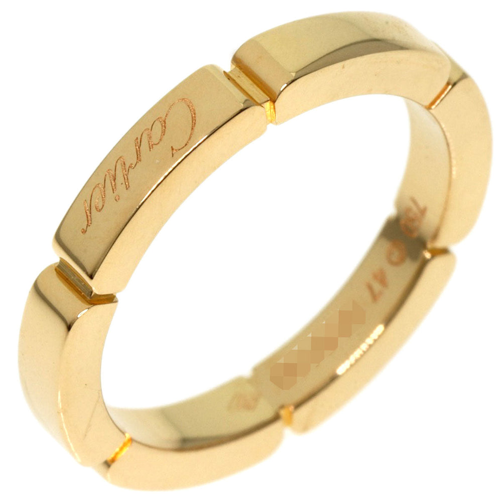 CARTIER Ring 18K Yellow Gold gold Mayon PANTHERE #47 Women Used Authentic