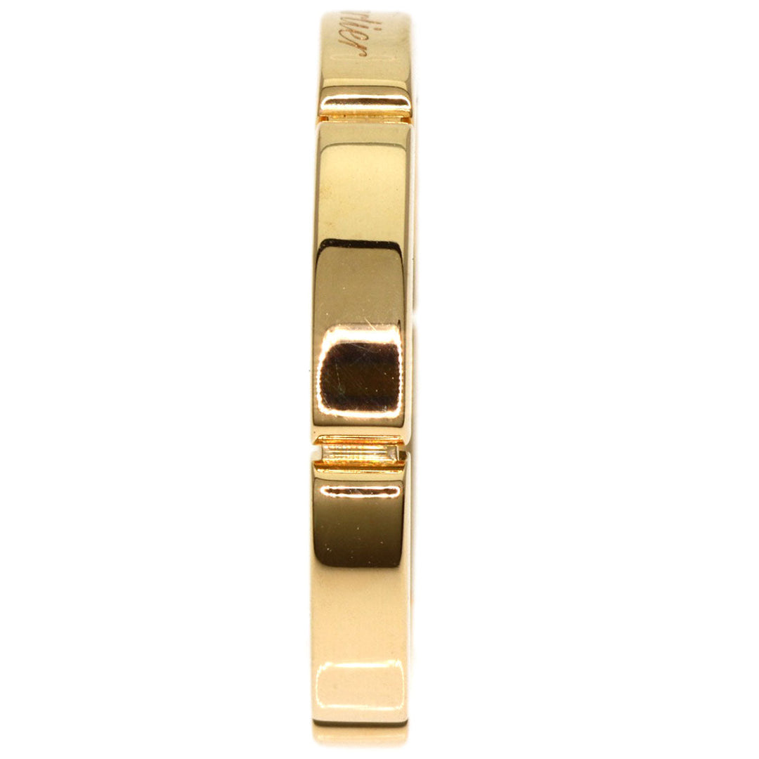 CARTIER Ring 18K Yellow Gold gold Mayon PANTHERE #47 Women Used Authentic