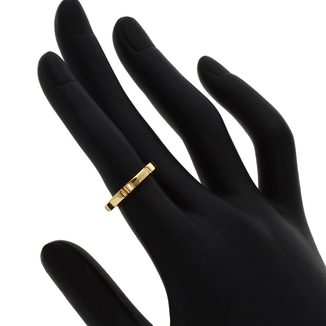 CARTIER Ring 18K Yellow Gold gold Mayon PANTHERE #47 Women Used Authentic
