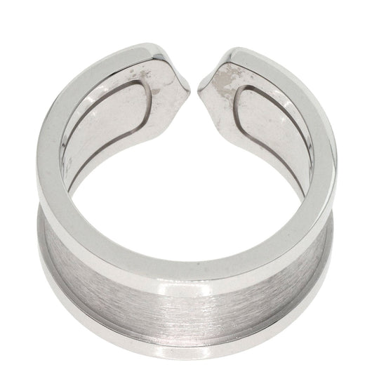 CARTIER Ring K18WG Silver C2 LM #53