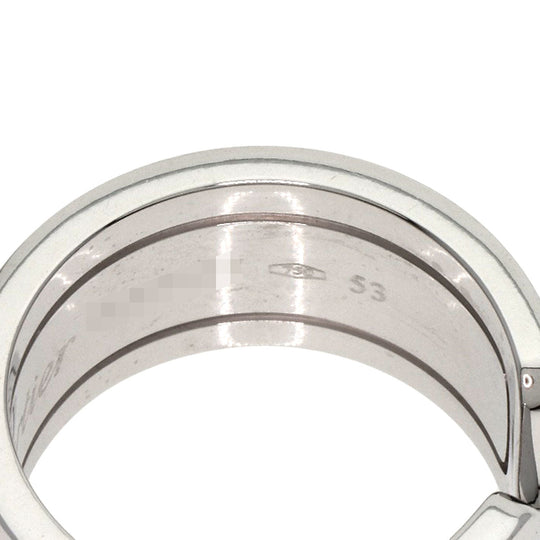 CARTIER Ring K18WG Silver C2 LM #53