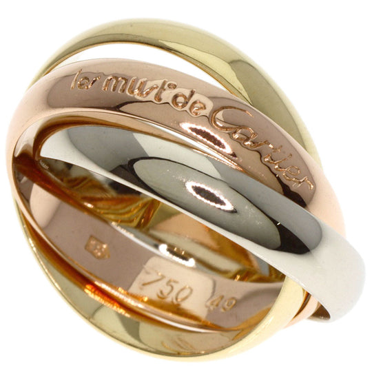 CARTIER Ring 18K Yellow Gold gold Trinity #49