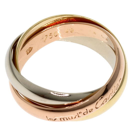 CARTIER Ring 18K Yellow Gold gold Trinity #49