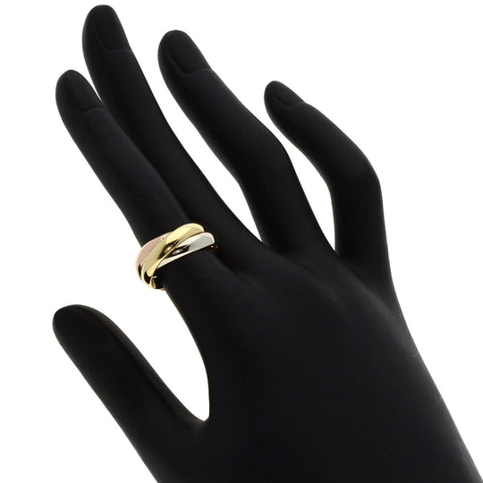 CARTIER Ring 18K Yellow Gold gold Trinity #49