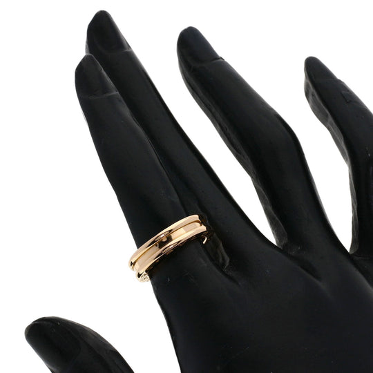 BVLGARI Ring 18K Pink Gold gold B-zero1 B-zero One 1 Band #48 Women Used Authentic