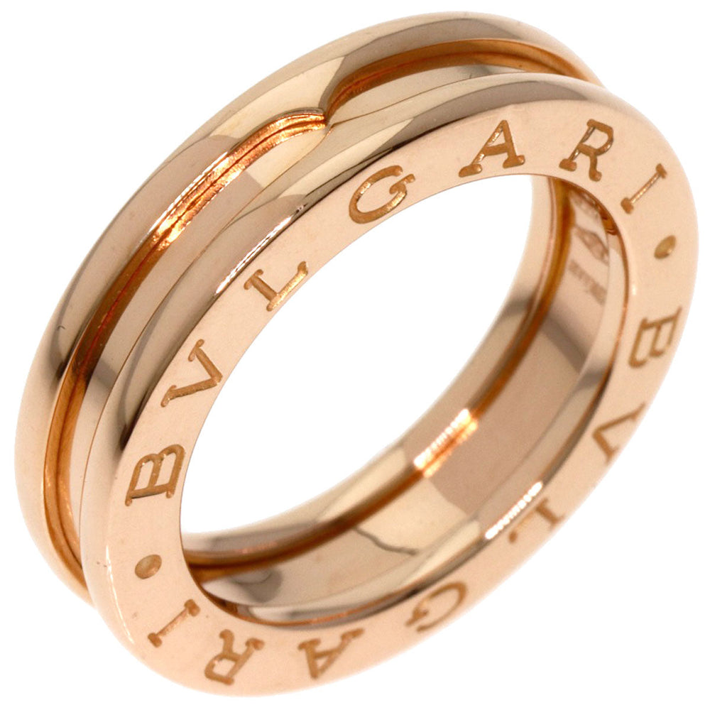 BVLGARI Ring 18K Pink Gold gold B-zero1 B-zero One 1 Band XS #47 Women Used Authentic