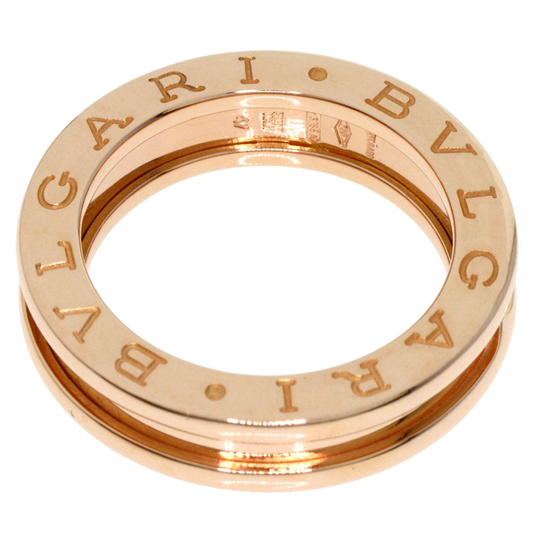 BVLGARI Ring 18K Pink Gold gold B-zero1 B-zero One 1 Band XS #47 Women Used Authentic