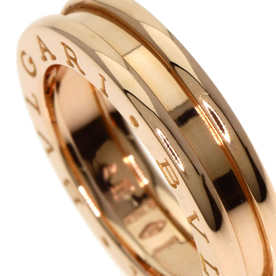 BVLGARI Ring 18K Pink Gold gold B-zero1 B-zero One 1 Band XS #47 Women Used Authentic