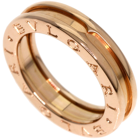 BVLGARI Ring 18K Pink Gold gold B-zero1 B-zero One 1 Band XS #50 Women Used Authentic