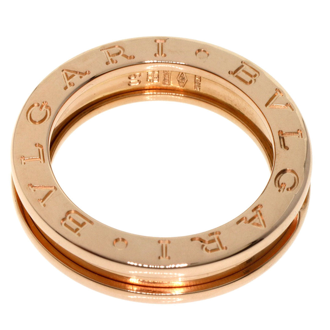 BVLGARI Ring 18K Pink Gold gold B-zero1 B-zero One 1 Band XS #50 Women Used Authentic