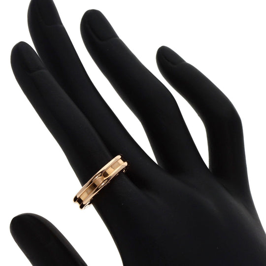 BVLGARI Ring 18K Pink Gold gold B-zero1 B-zero One 1 Band XS #50 Women Used Authentic