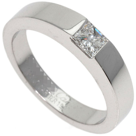 CARTIER Ring K18WG Silver Date with Diamond #48
