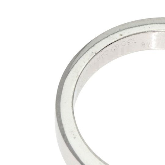 CARTIER Ring K18WG Silver Date with Diamond #48