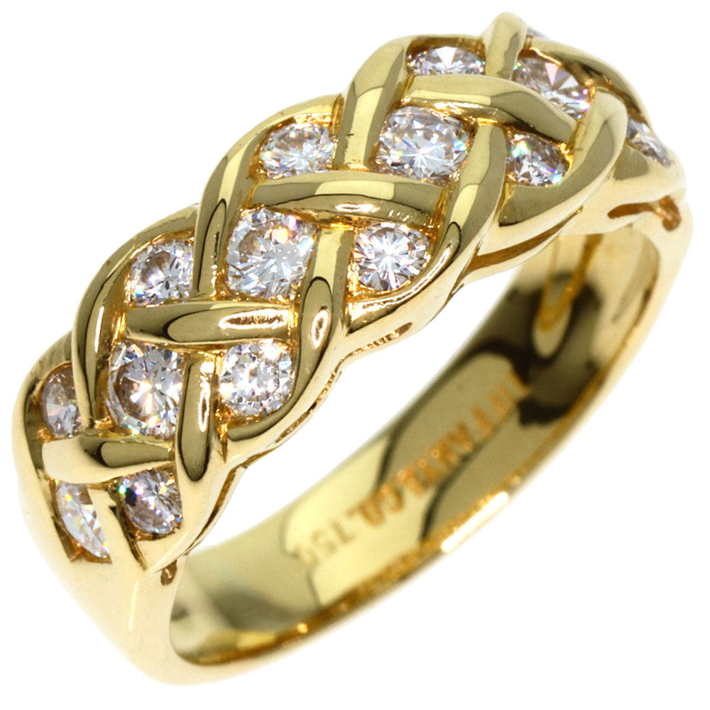 TIFFANY&Co. Ring 18K Yellow Gold gold diamond Women Used Authentic