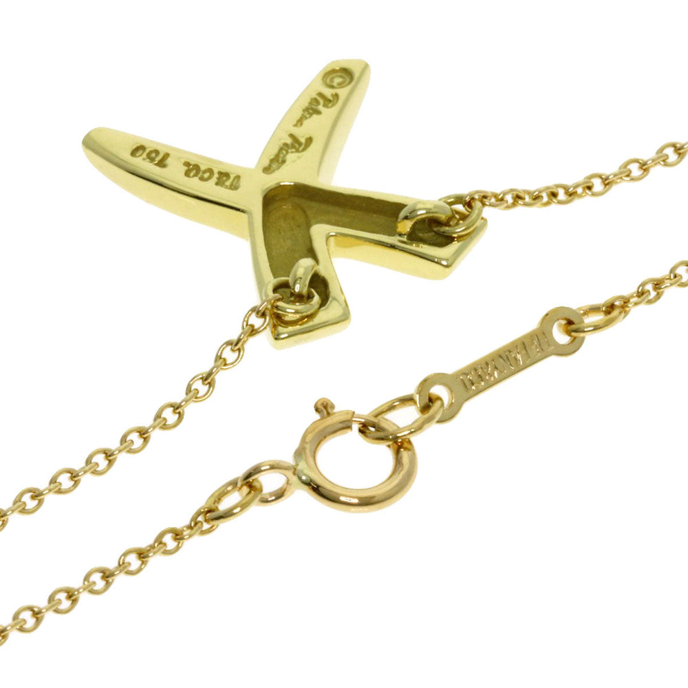 TIFFANY&Co. Necklace 18K Yellow Gold gold Paloma Picasso Kiss Women Used Authentic