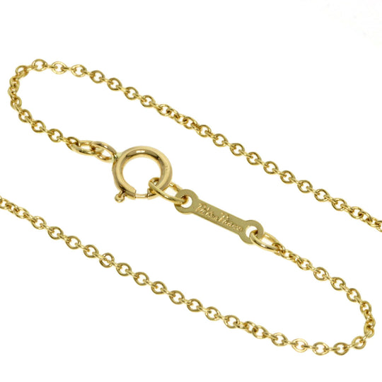 TIFFANY&Co. Necklace 18K Yellow Gold gold Paloma Picasso Kiss Women Used Authentic