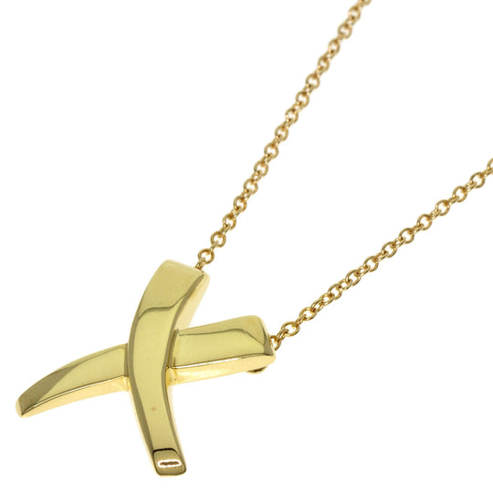 TIFFANY&Co. Necklace 18K Yellow Gold gold kiss