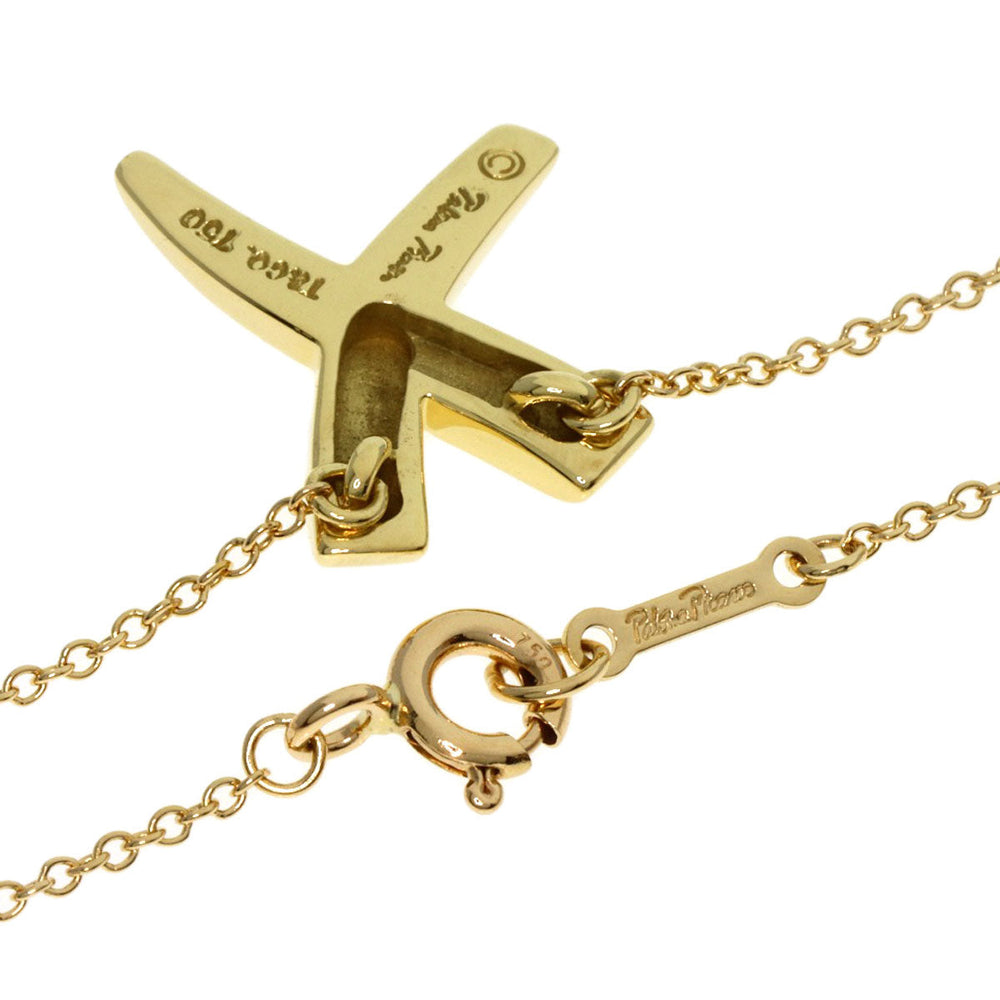 TIFFANY&Co. Necklace 18K Yellow Gold gold kiss
