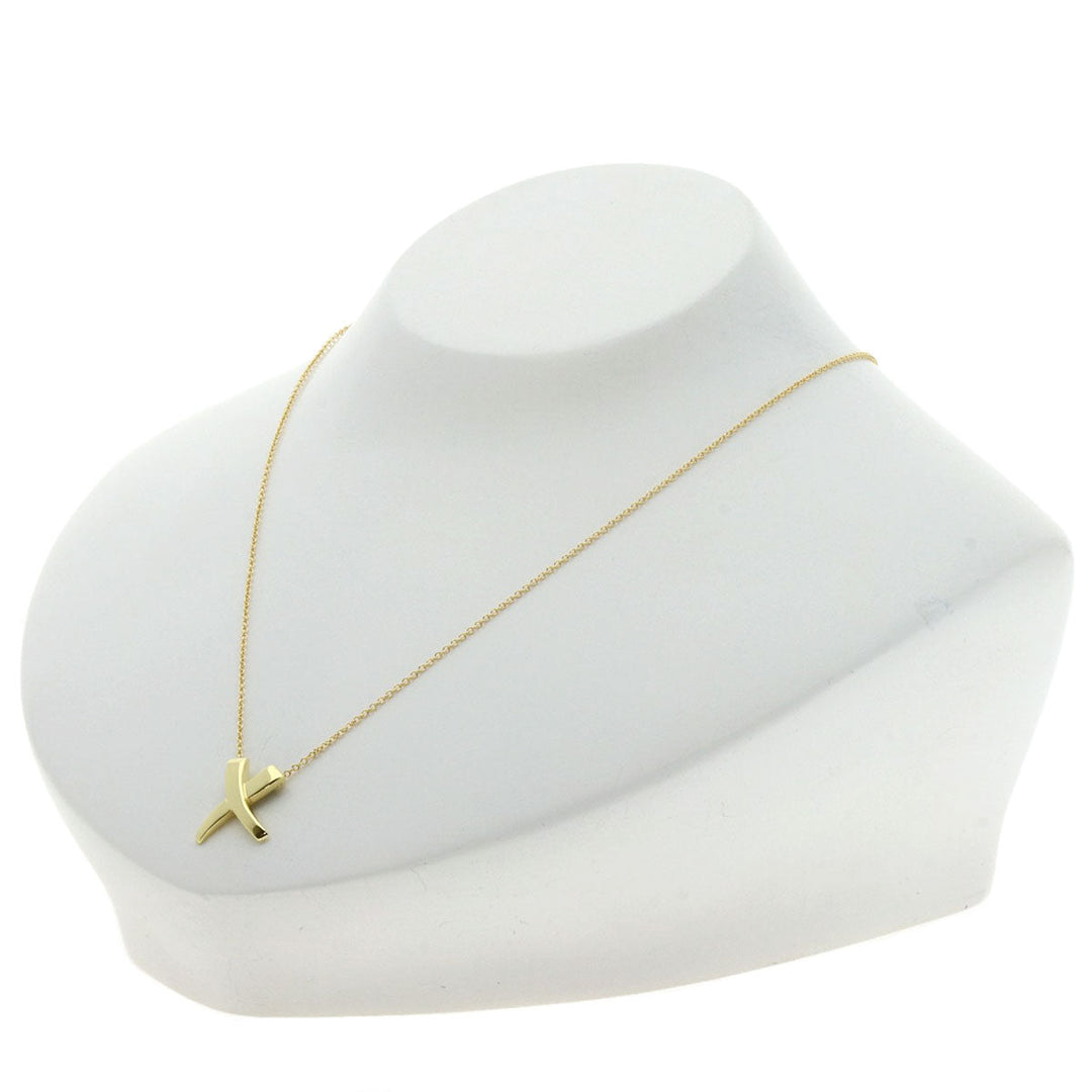 TIFFANY&Co. Necklace 18K Yellow Gold gold kiss