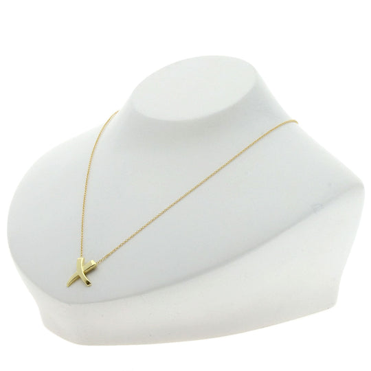 TIFFANY&Co. Necklace 18K Yellow Gold gold kiss