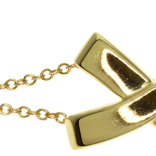 TIFFANY&Co. Necklace 18K Yellow Gold gold kiss