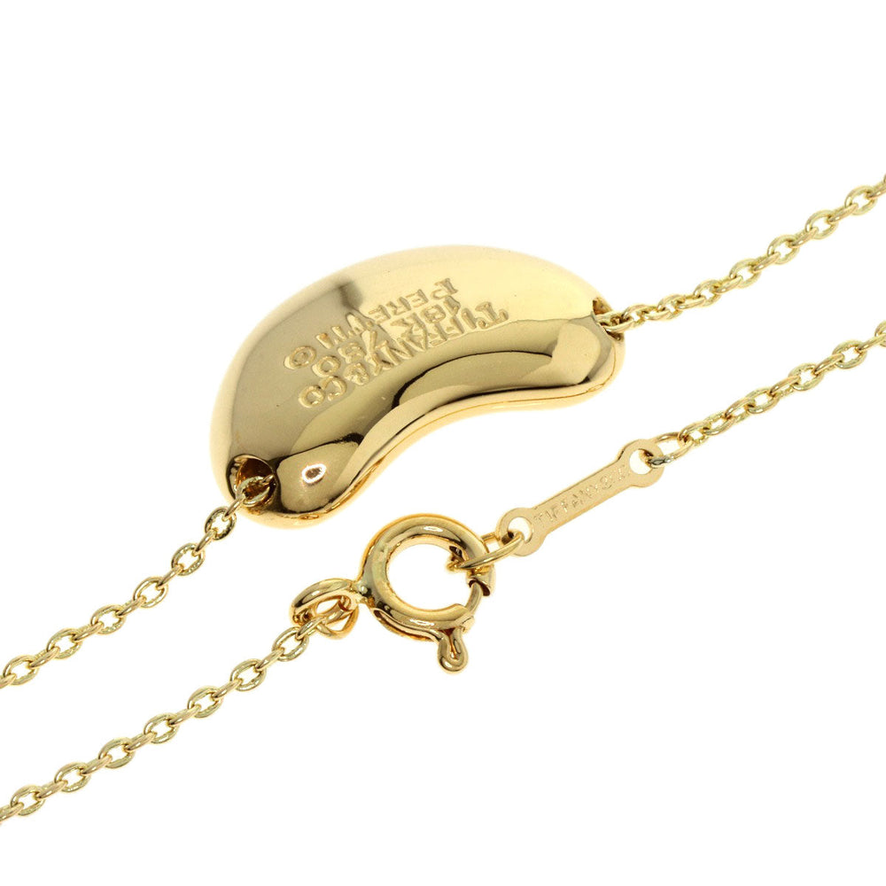 TIFFANY&Co. Necklace 18K Yellow Gold gold Bean Women Used Authentic