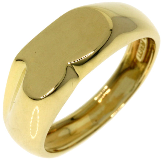 TIFFANY&Co. Ring 18K Yellow Gold gold signet heart Women Used Authentic