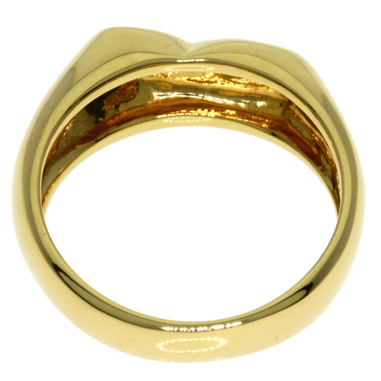 TIFFANY&Co. Ring 18K Yellow Gold gold signet heart Women Used Authentic