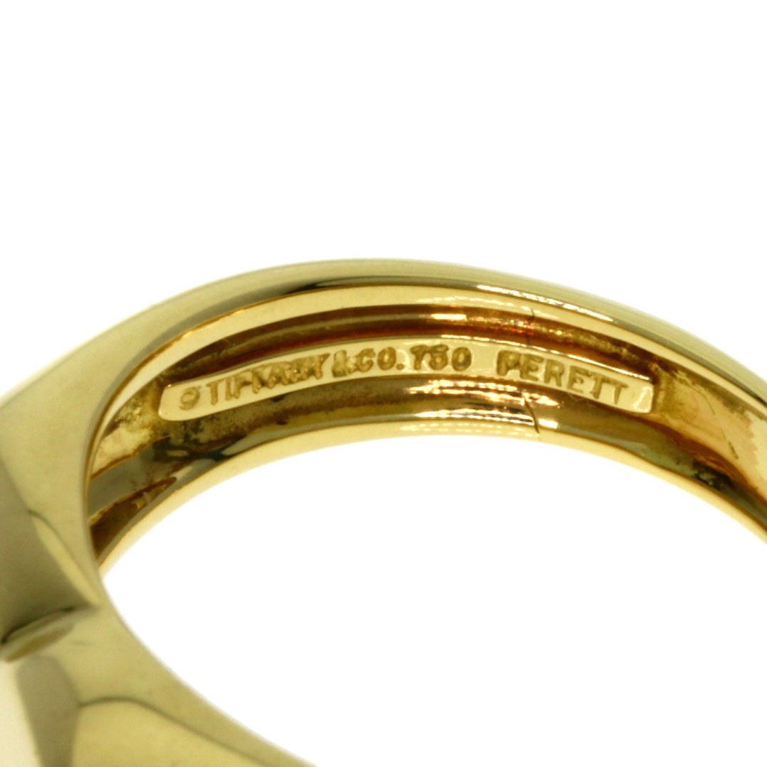 TIFFANY&Co. Ring 18K Yellow Gold gold signet heart Women Used Authentic