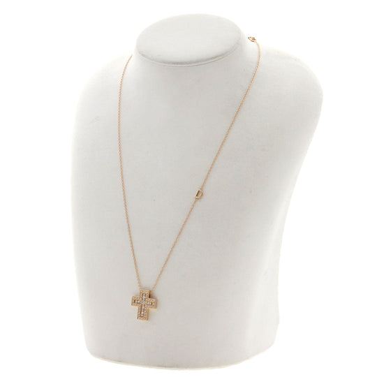 Damiani Necklace 18K Pink Gold gold Belle Epoque XS Diamond Women Used Authentic