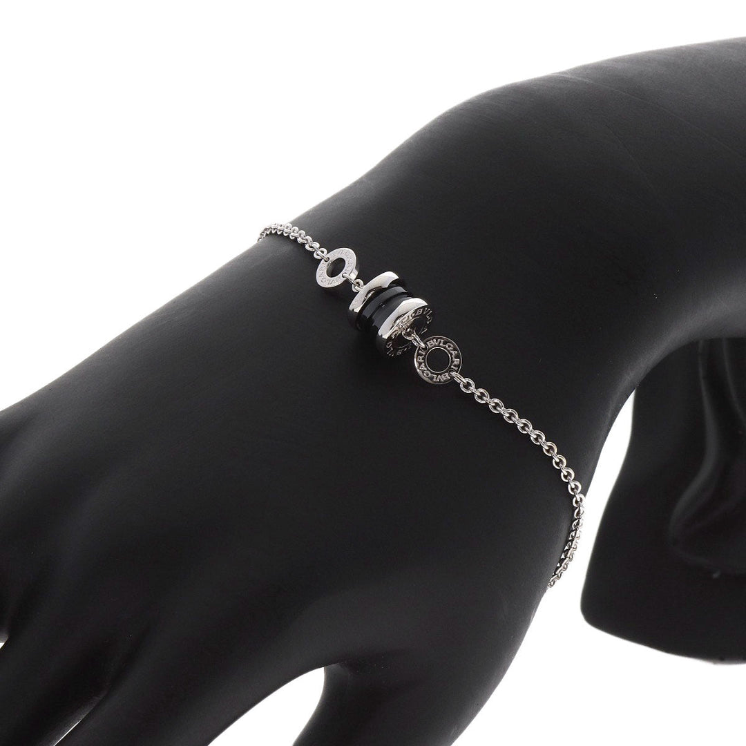 BVLGARI bracelet SV Silver B-zero1 B-zero One Save the Children ML Women Used Authentic