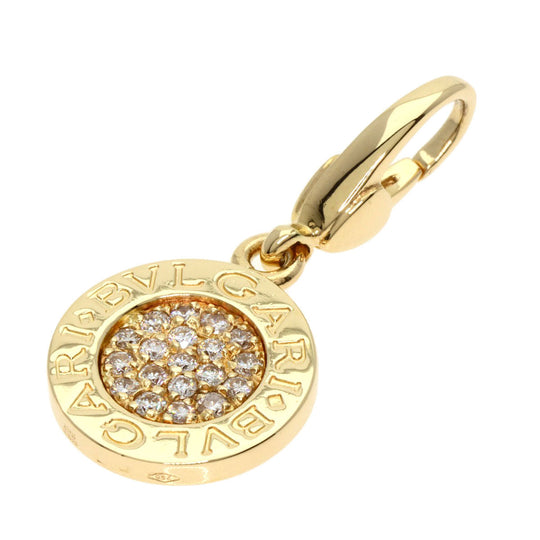 BVLGARI Pendant top 18K Yellow Gold gold Bulgari Bulgari Diamond Women Used Authentic