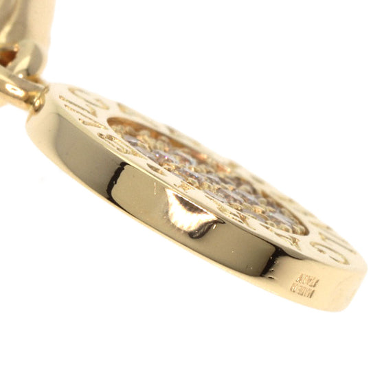 BVLGARI Pendant top 18K Yellow Gold gold Bulgari Bulgari Diamond Women Used Authentic