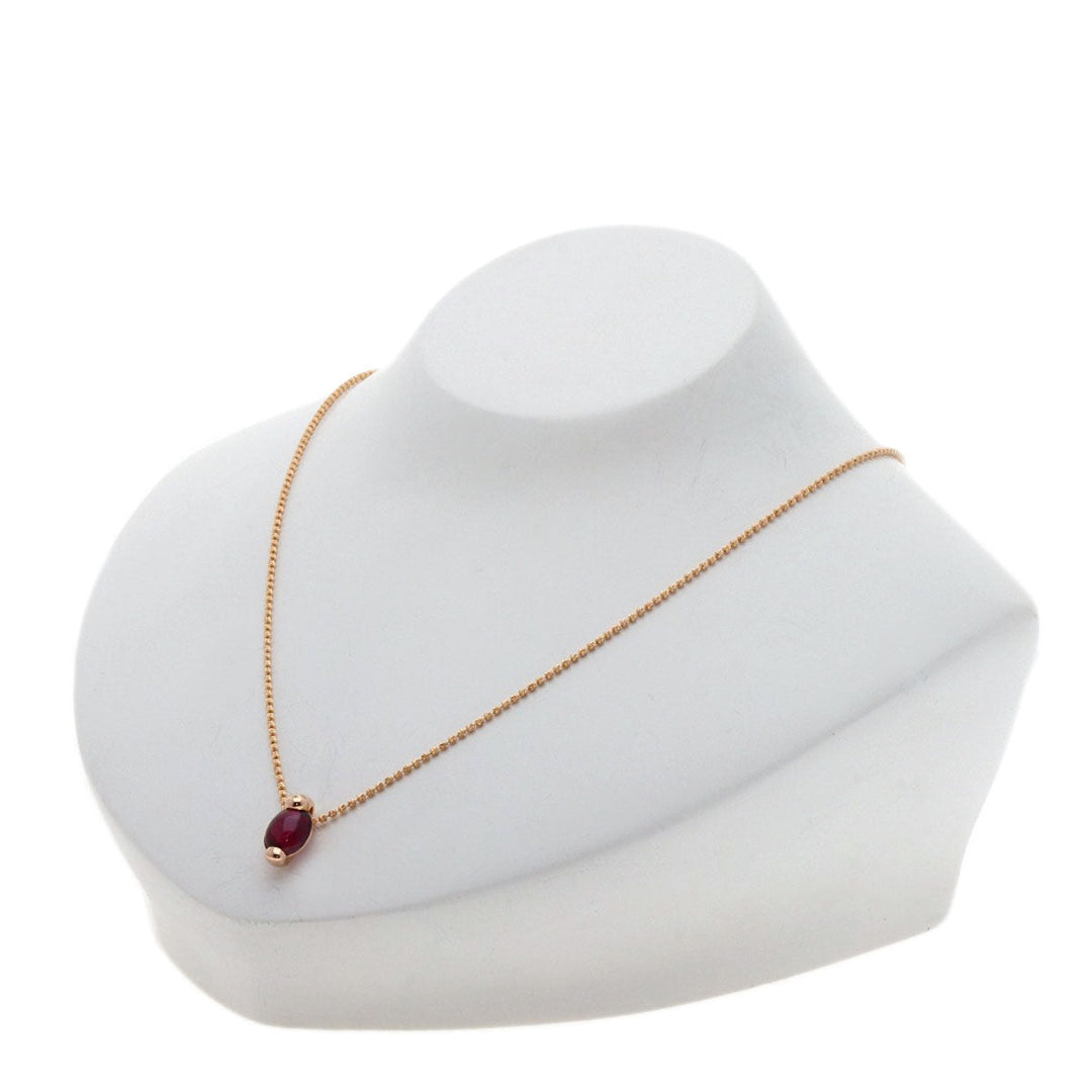VANDOME Necklace 18K Pink Gold gold Garnet diamond