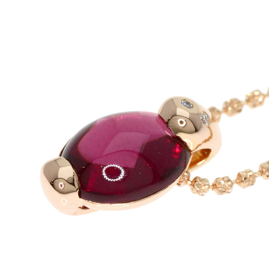 VANDOME Necklace 18K Pink Gold gold Garnet diamond