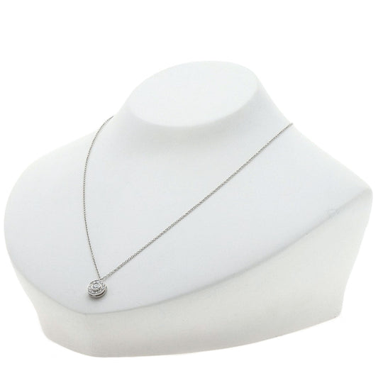 TIFFANY&Co. Necklace PT950 Silver Circle diamond