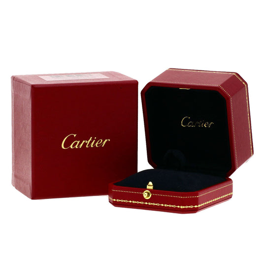 CARTIER Ring 18K Pink Gold gold Be Love Diamond #49
