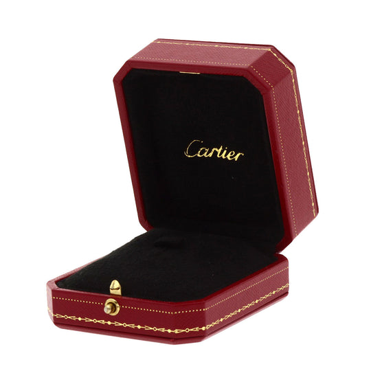 CARTIER Pendant top K18WG Silver Airplane Charm Women Used Authentic