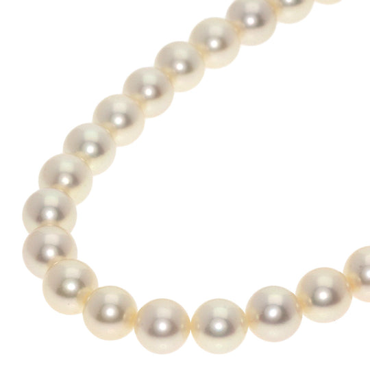 MIKIMOTO Necklace K14YG white Akoya pearl Pearl Women Used Authentic