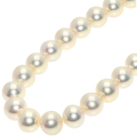 TASAKI Necklace SV Silver Akoya pearl Pearl Women Used Authentic