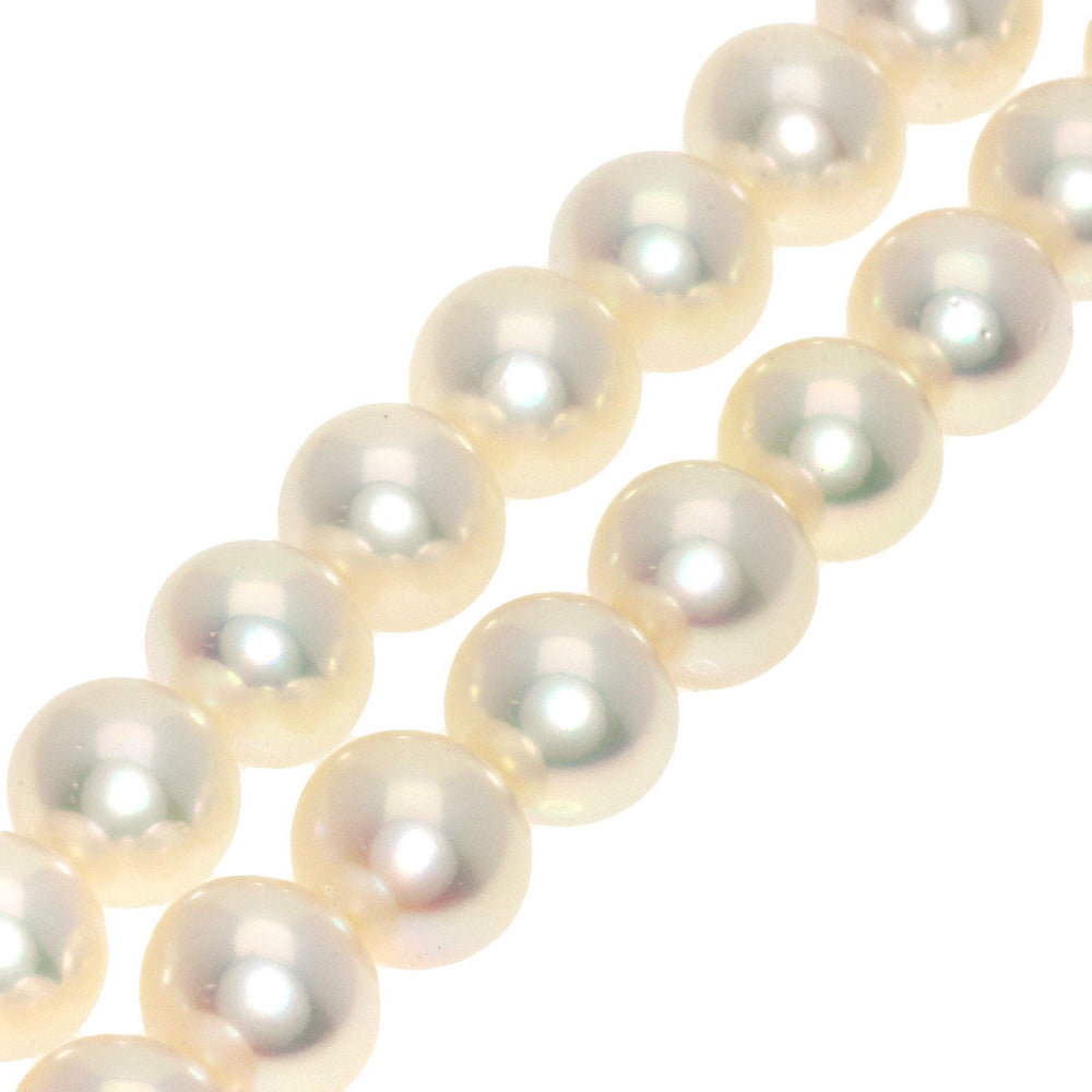 TASAKI Necklace SV Silver Akoya pearl Pearl Women Used Authentic