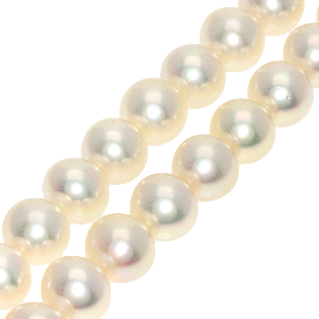 TASAKI Necklace SV Silver Akoya pearl Pearl Women Used Authentic