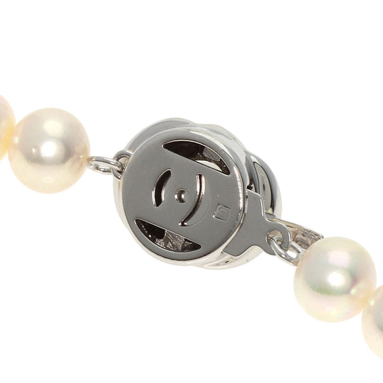 TASAKI Necklace SV Silver Akoya pearl Pearl Women Used Authentic