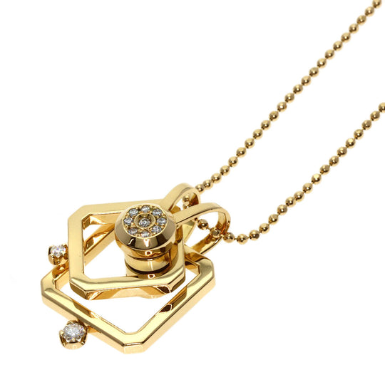 WALTHAM Necklace 18K Yellow Gold gold Swing diamond