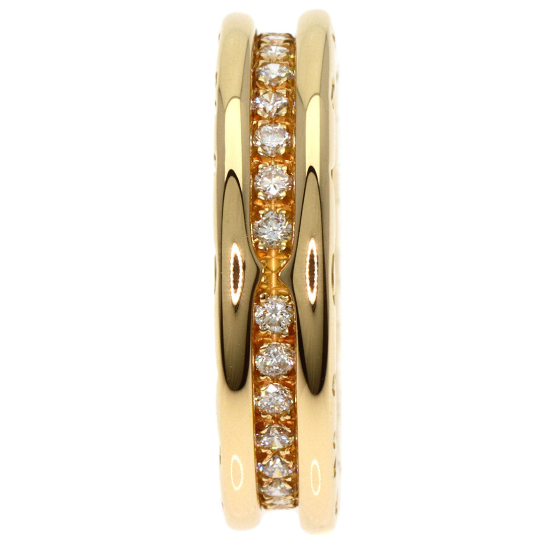 BVLGARI Ring 18K Yellow Gold gold B-zero1 B-zero One 1 Band XS Diamond #49