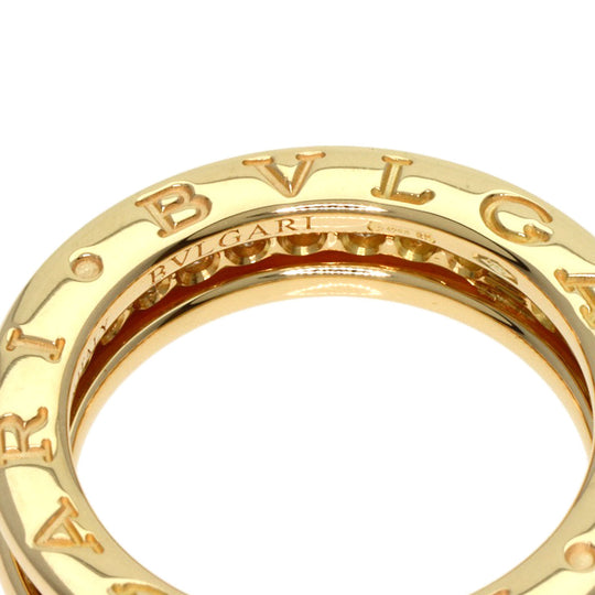 BVLGARI Ring 18K Yellow Gold gold B-zero1 B-zero One 1 Band XS Diamond #49