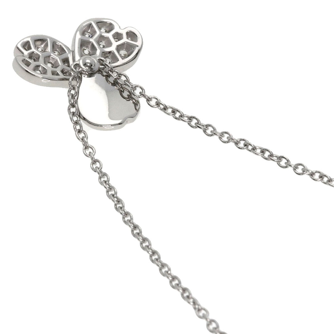 TIFFANY&Co. bracelet PT950 Silver Paper Flower Diamond
